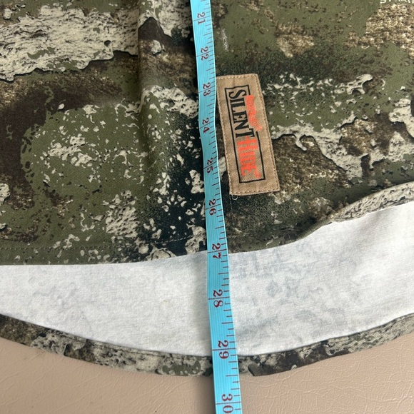 RedHead Silent-Hide Button-Down Long-Sleeve Shirt Camo Strata Mens Small Hunting - Picture 8 of 13